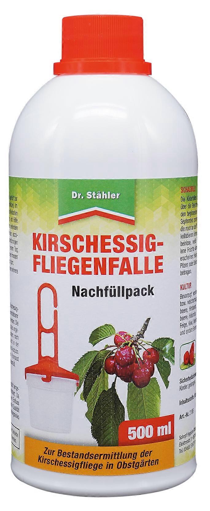 DR. STÄHLER Cherry Vinegar Flytrap Refill Pack, 500 ml