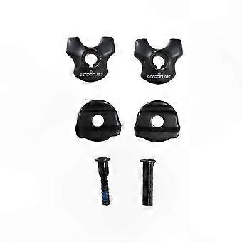 Morsetto reggisella bici per binari in carbonio 7x9mm Tubo ovale e rotondo Raccordo adattatore