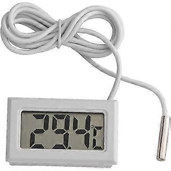 Water Thermometer, LCD Digital Thermometer for Aquarium Fish and Reptiles Like Lizard and Turtle [XR]