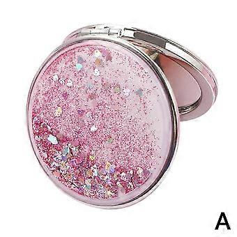 Magnifying Makeup Cosmetic Compact Folding Mirror for Purse Handbag Travel??-NEW