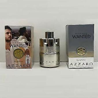 Azzaro Wanted Eau de Parfum for Men, 100ml - Silver Perfume Bottle with Box