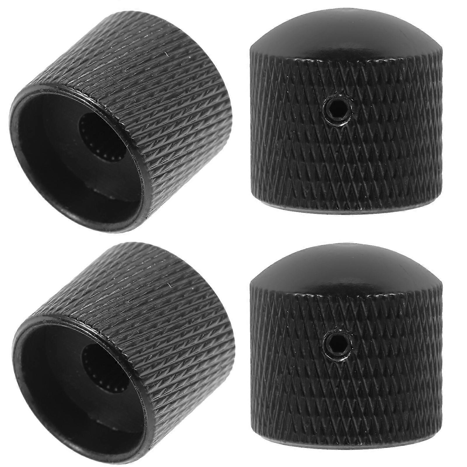 4pcs Professional Electric Guitar Bass Volume Knobs Potentiometer Knobs