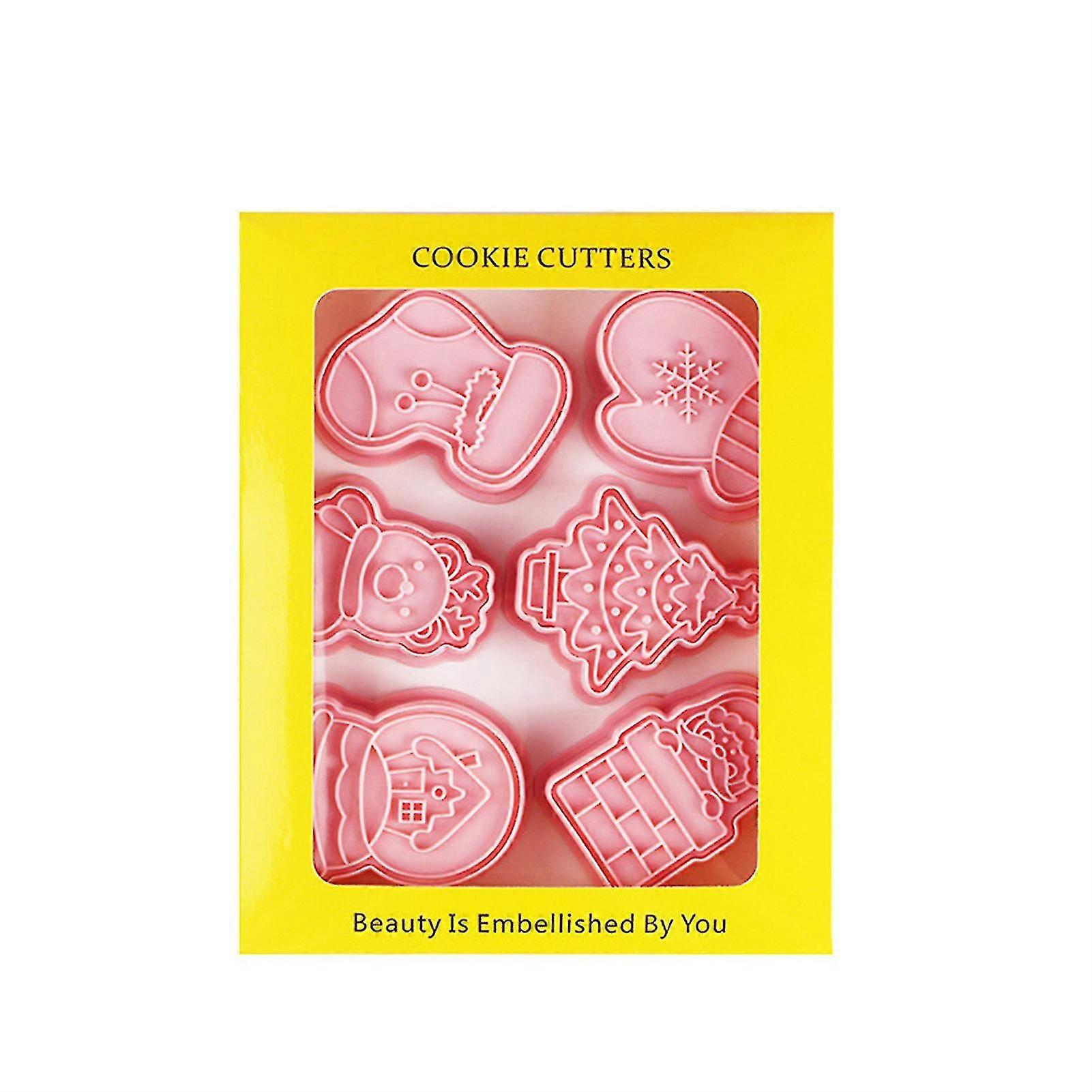 Creative Christmas Cookie Cutter Set Multipurpose Diy Candy Biscuit