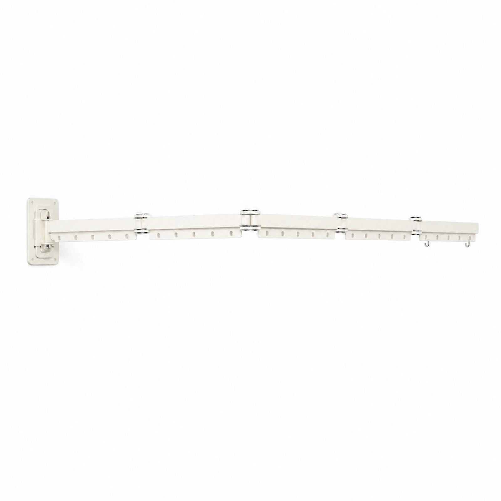 Wall Hanger with Folding Arm Foldable Wall-Mounted Clothes Rack Extendable