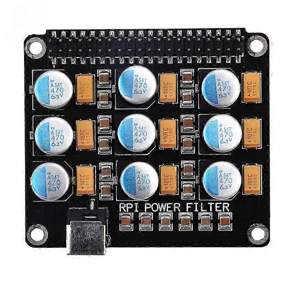 Audio Decoder Digital Broadcasting Power Purification Board Power Filter for Raspberry Pi Dac Expansion Boards