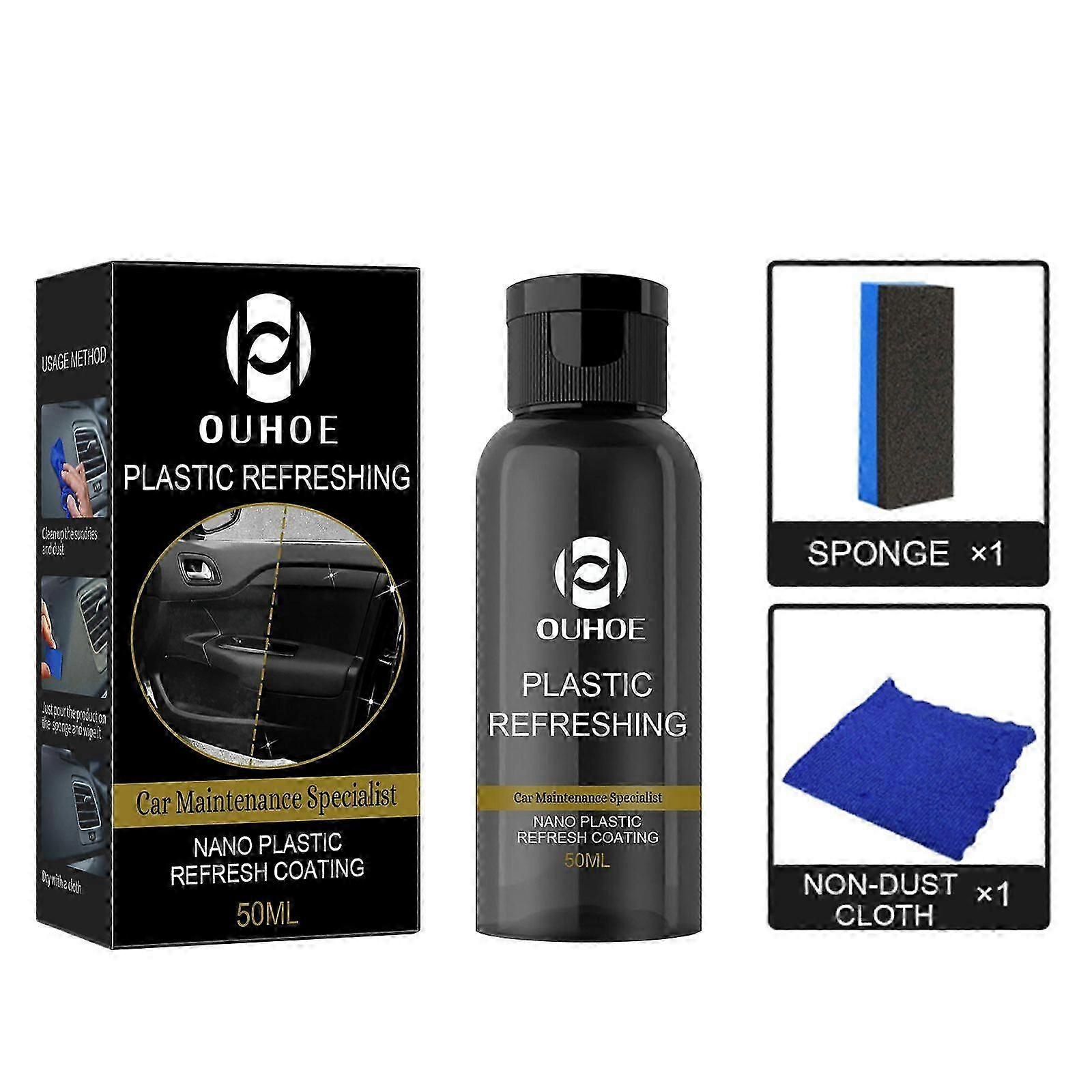 OUHOE Dashboard Restorer (50ml Kit)  Anti-Aging & Dustproof