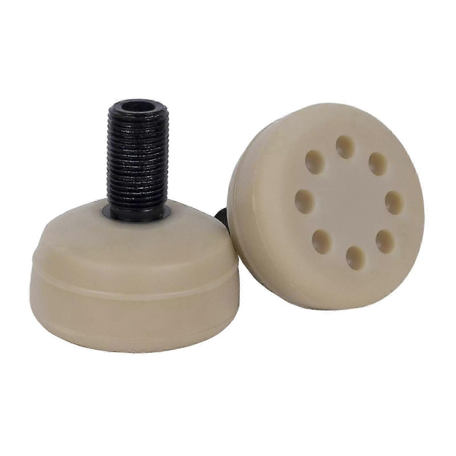 2x Double Row Skating Toe Stops Plugs for Quad Roller Skates