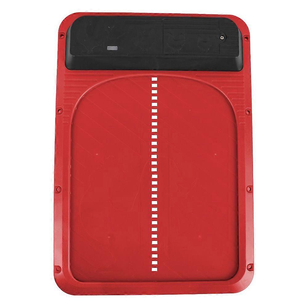 Automatic Chicken Coop Door with Light Sensor, Red Automatic Switch - Intelligent Poultry Protection
