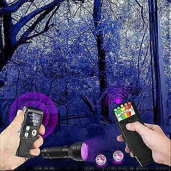 Kit de equipo para entusiastas de lo paranormal, incluye medidor EMF, EVP, varillas de radiestesia, luz ultravioleta para uso de entretenimiento