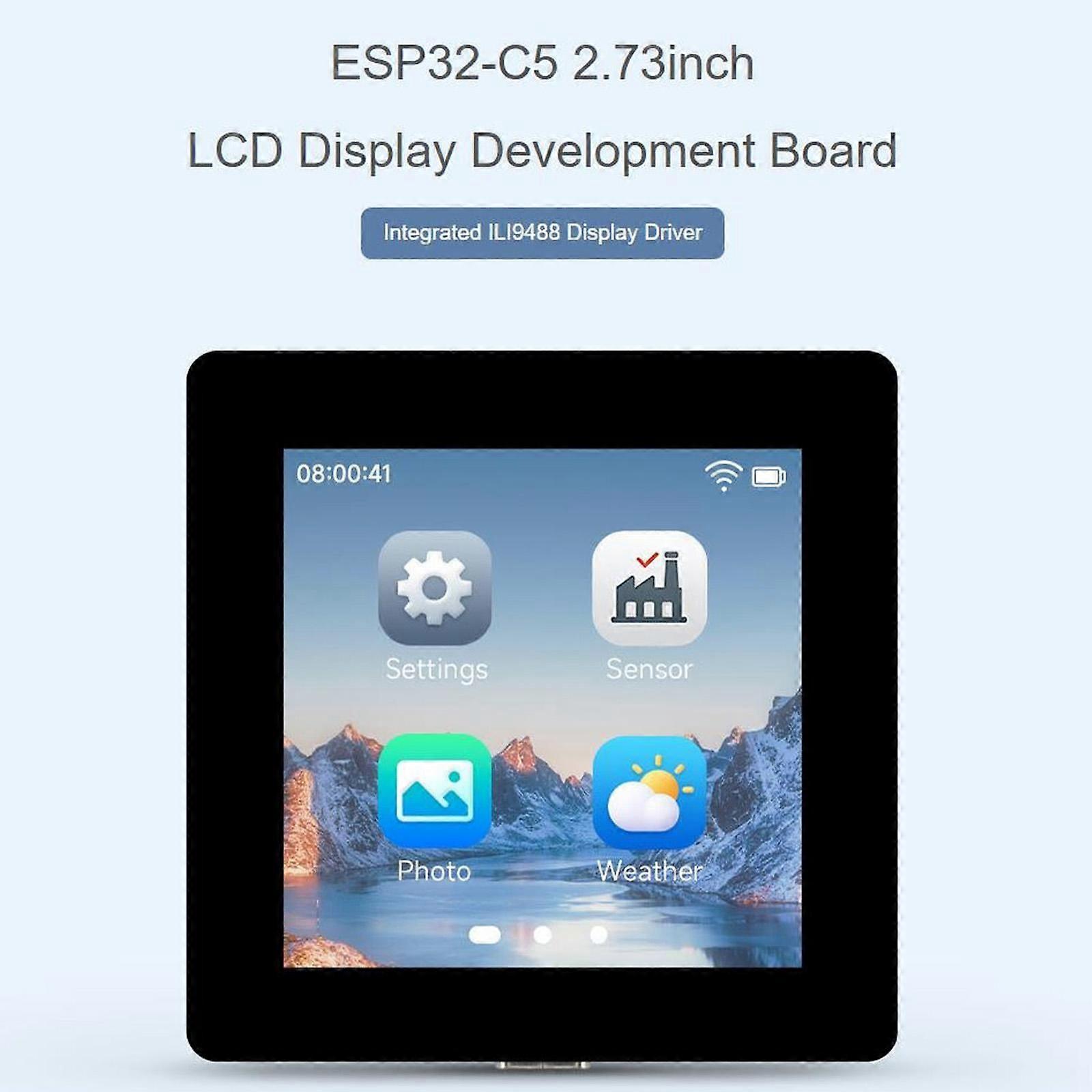 ESP32-C5 2.73 inch Display Board 35225