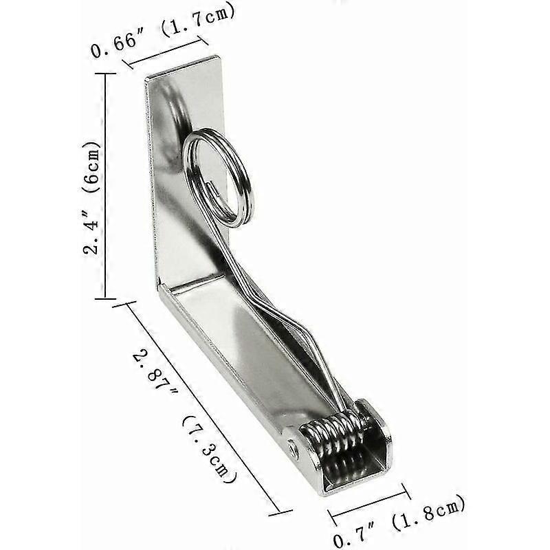 Tablecloth Clamps, Durable Spring, Set 4