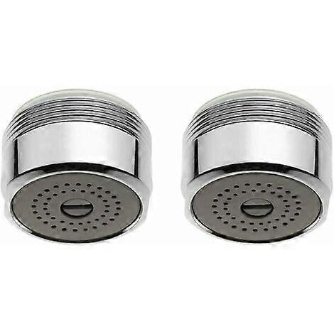 Adjustable Dual-Threaded Water-Saving Faucet Aerator