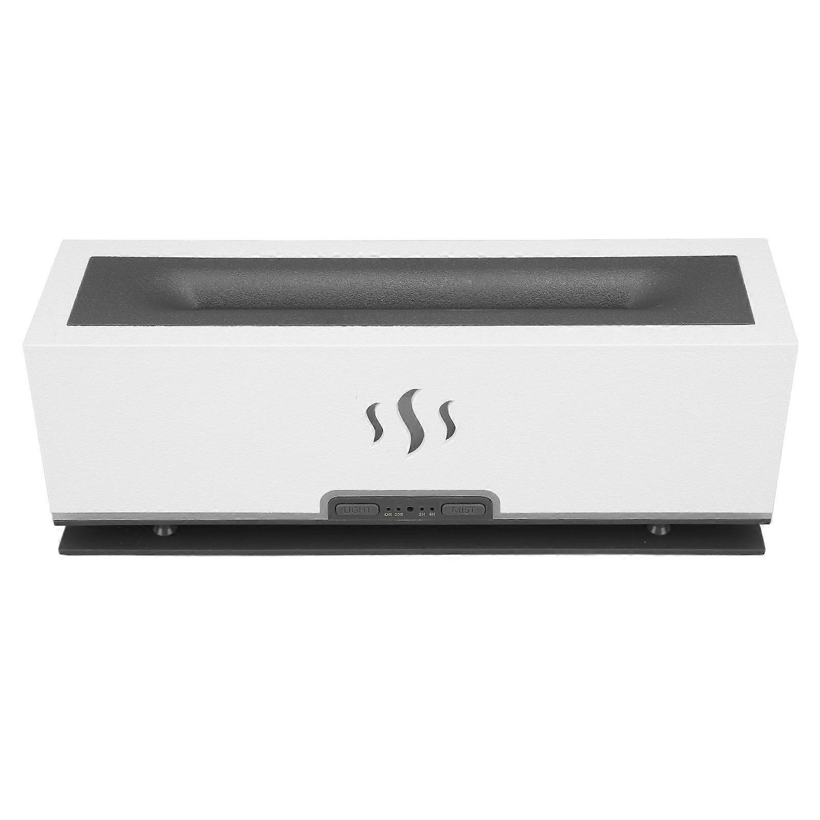 Flame Aroma Diffuser Hollow Out Smart LED Lamp Simulation Flame Atomizing Humidifier Essential Oil Diffuser