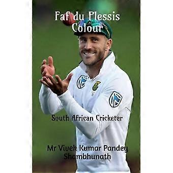 Faf Du Plessis Colour South African Cricketer