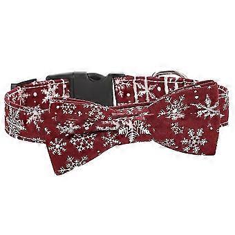 Quick Release Snowflake Pet Collar