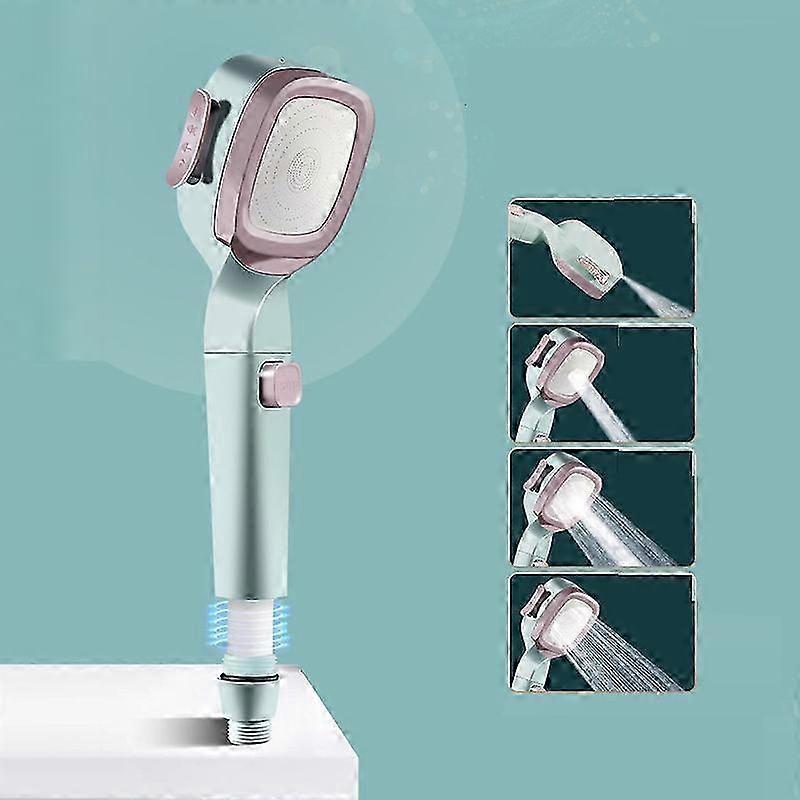Four-Speed Pressurised Handheld Shower