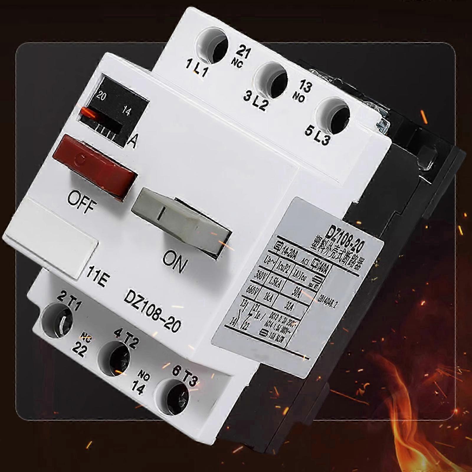 Motor Safety Power Cutoff Prevention Home Industrial Multicolor