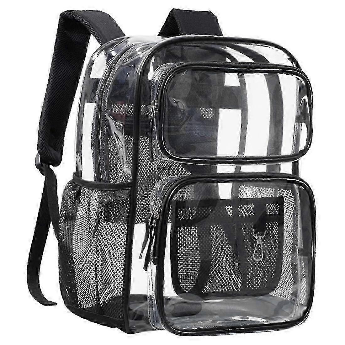 Clear PVC School Backpack 18 Inch