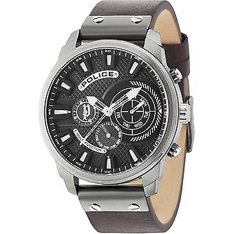 Police Leicester Quartz Analog Man Watch with R1451285003 Cowskin Bracelet