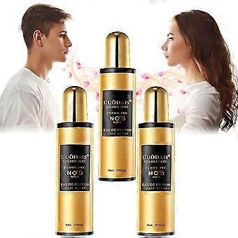 Spray parfumé pour cheveux aux phéromones, parfum longue durée et contrôle des frisottis, lot de 3