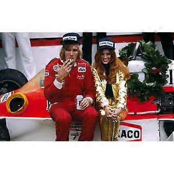 James Hunt Formula 1 McLaren Stephanie McLean jigsaw puzzle SIO322