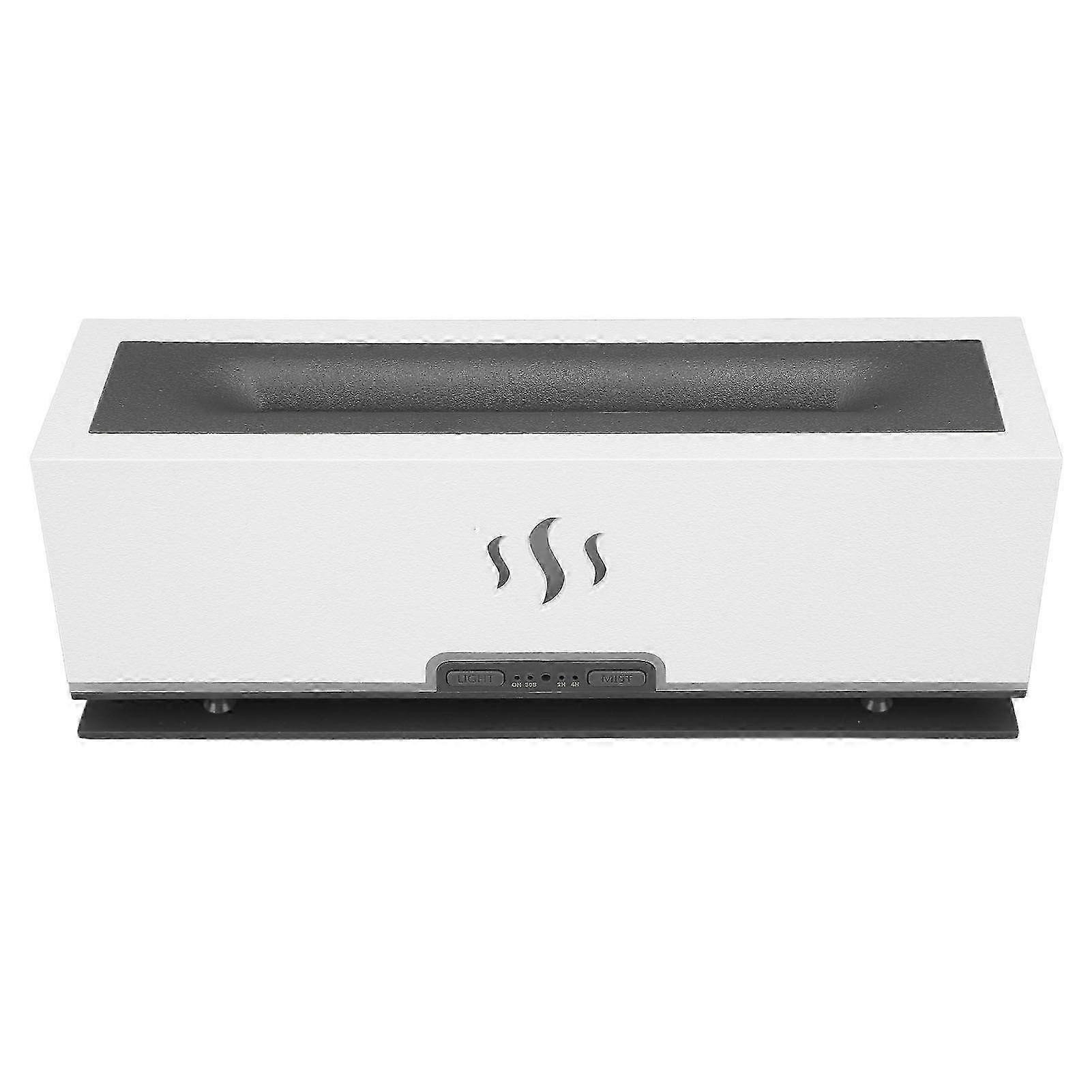 Flame Aroma Diffuser Hollow Out Smart LED Lamp Simulation Flame Atomizing Humidifier Essential Oil Diffuser