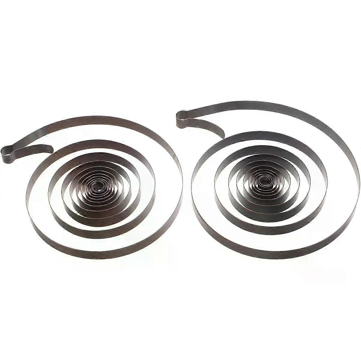 2pcs Mainspring Steel Replacement Mechanical Clock for Wind-up Clock
