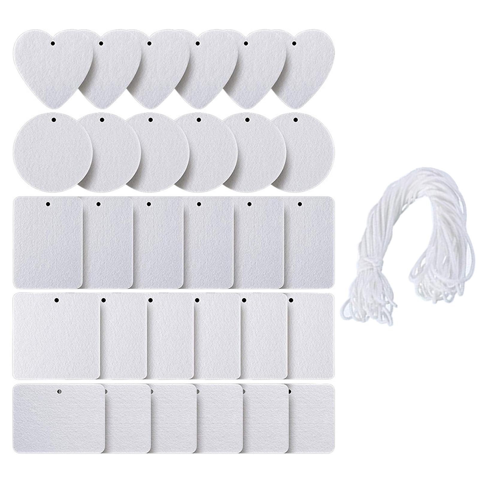 Sublimation Air Freshener Blanks for Air Freshener Fragrant Sheets Felt