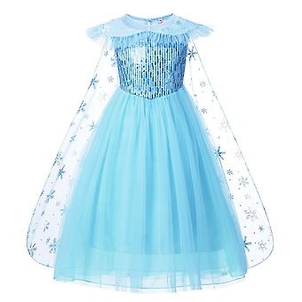 Disney Frozen Children Elsa Anna Costume For Kids Girls 4 8 10 Y Cosplay  Snow Queen Clothes Fancy Party Birthday Princess Dress | Fruugo NO