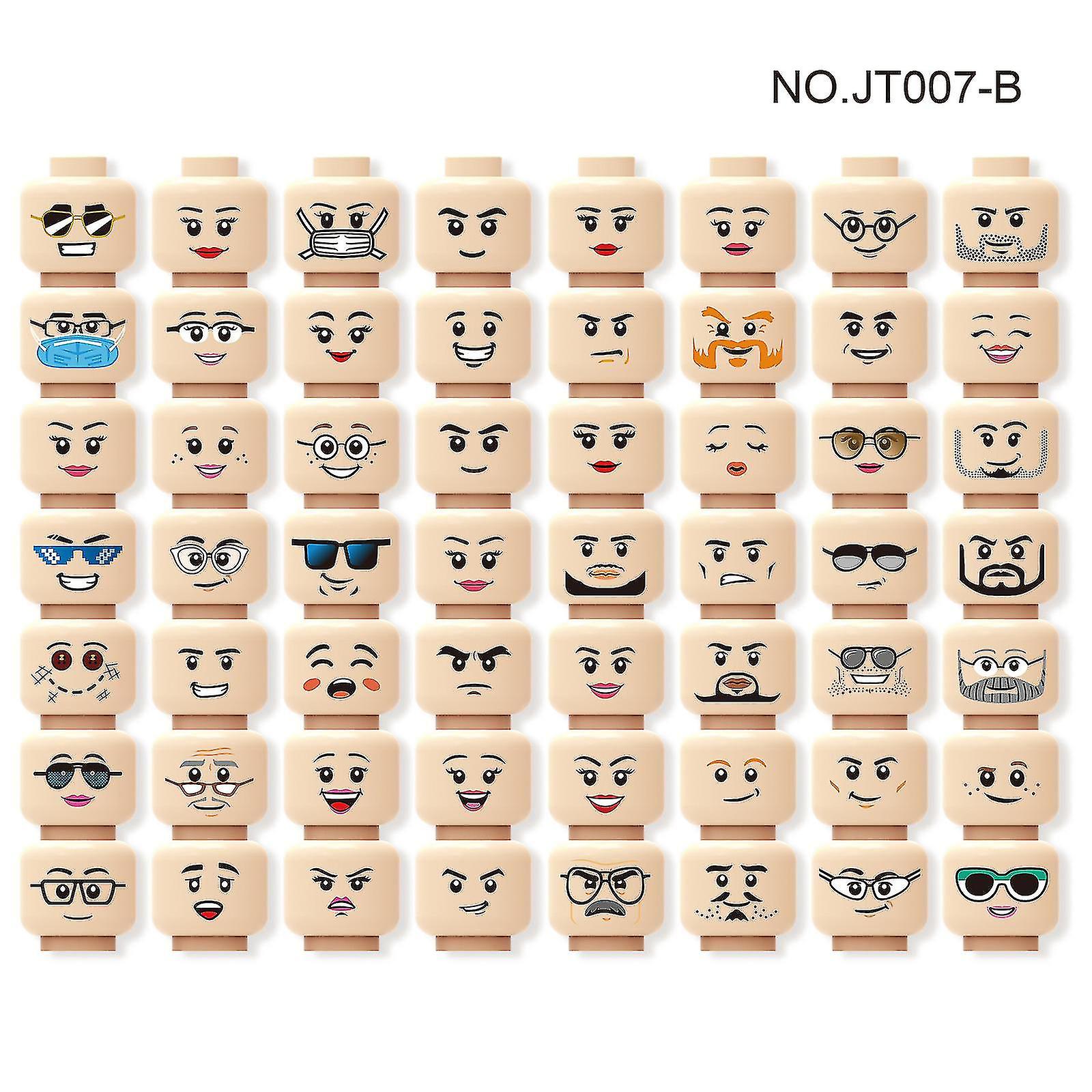 56. k Minifigurudtryk Sæt Minifigurer Ninja minifigurer Klodser