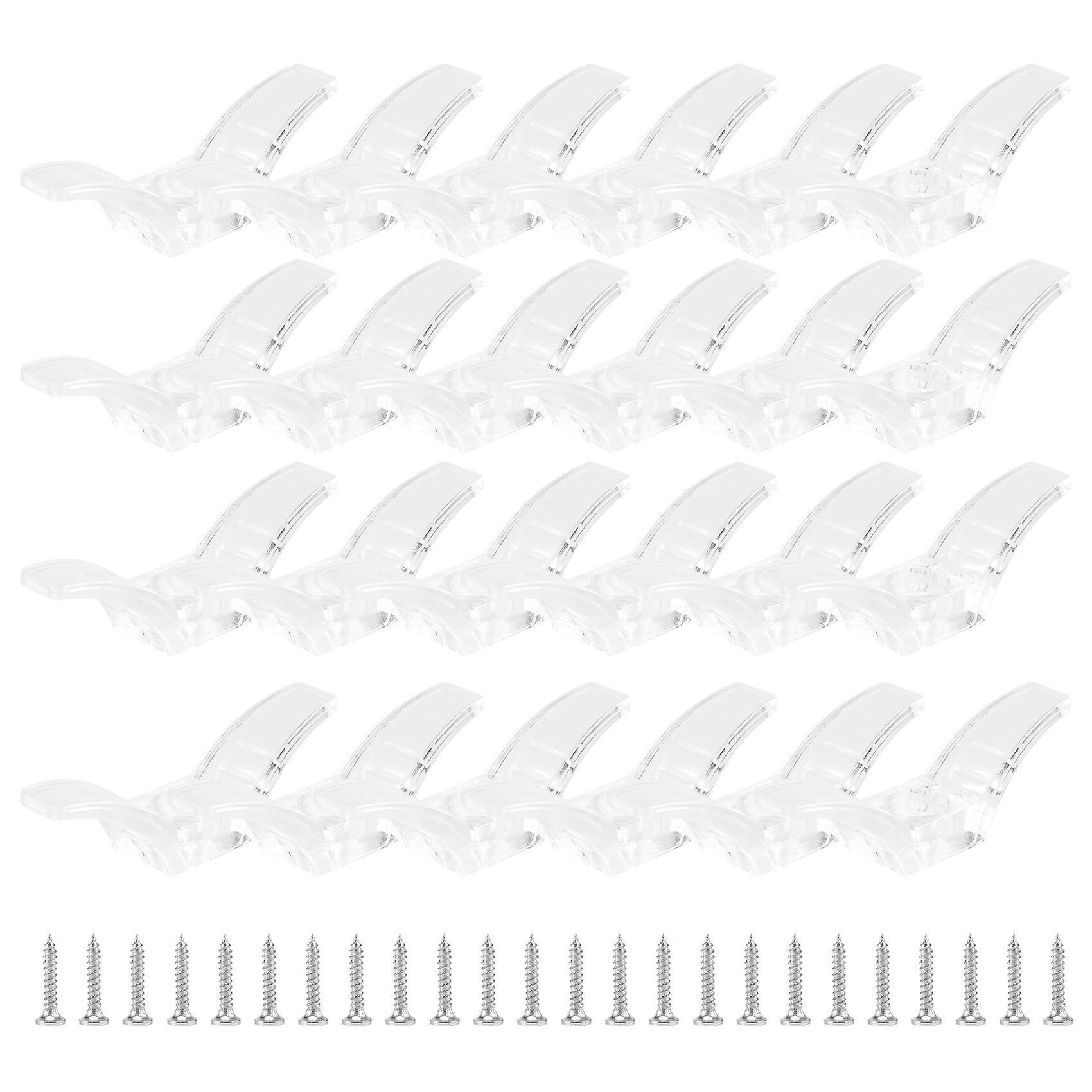 Blind Cord Cleats Safety Rope Cleats Window Cord Cleats Blind Cord Winders with Screws for Curtains