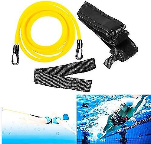 حزام السباحة بركة مقاومة السباحة قابل للتعديل ، 4M سحب حبل السباحة التدريب