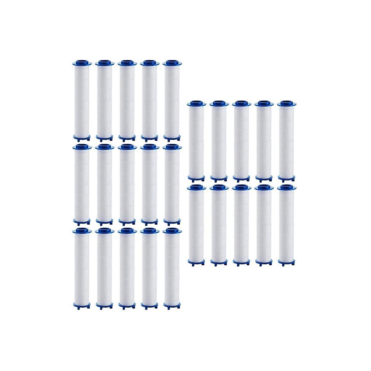 25PCS Universal PP Cotton Shower Filters Replacements Shower Water Filters