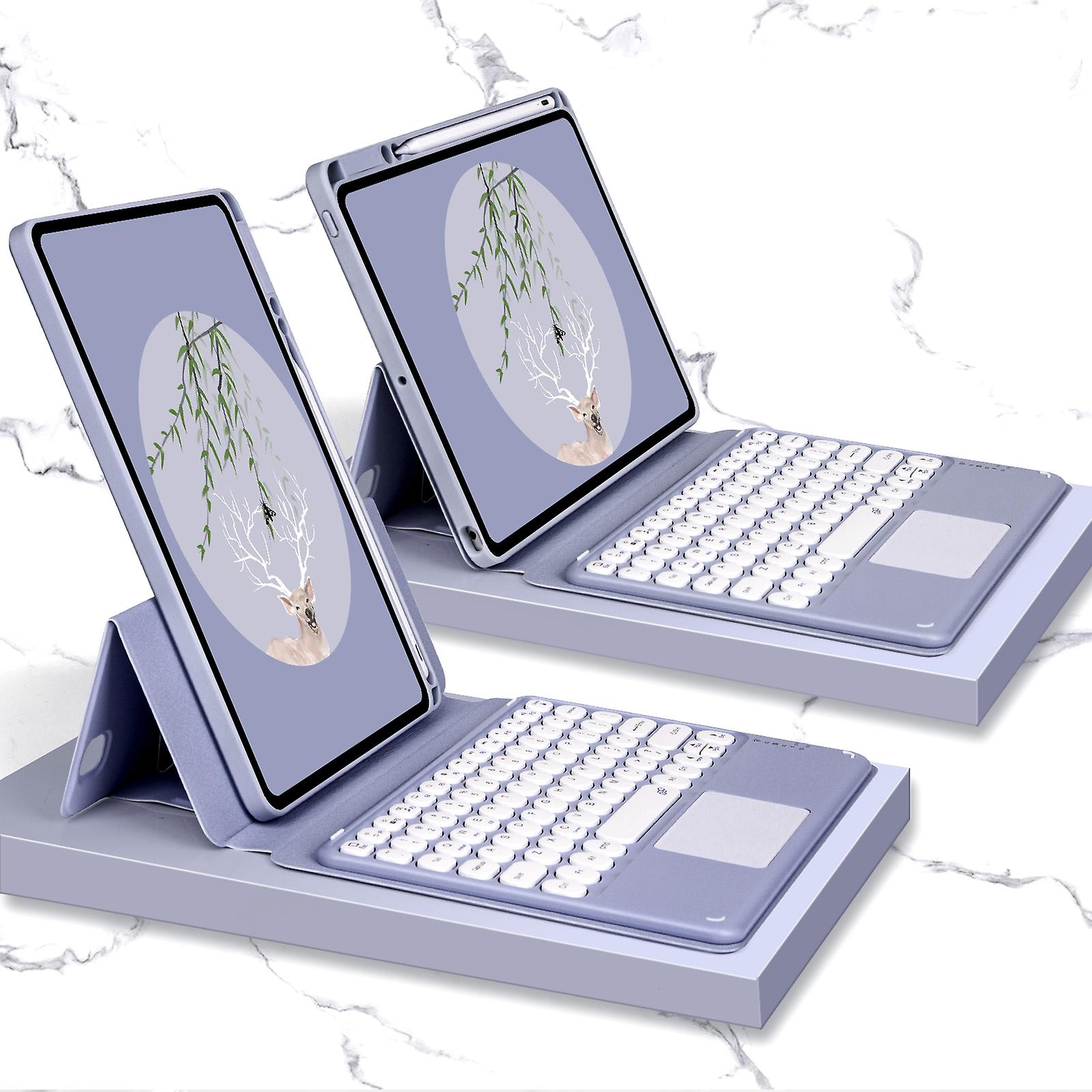 Keyboard + Case For iPad 10.2 2021 & 2020 & 2019