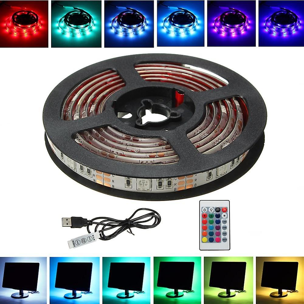 Waterproof Rgb Led Strip Tape - 100cm, 150cm, 200cm - Dc5v Usb For Tv Background Lighting
