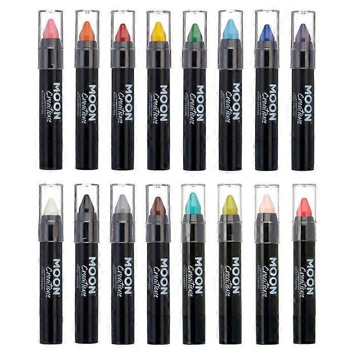 Moon Creations - Body Crayons - Set van 16