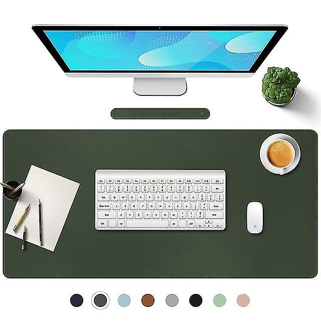 Pu Leather Desk Protector Mat Large Size Office Waterproof Mouse Pad Xxl Desktop Gaming Mousepad Mouse Mat Accesorios de computadora