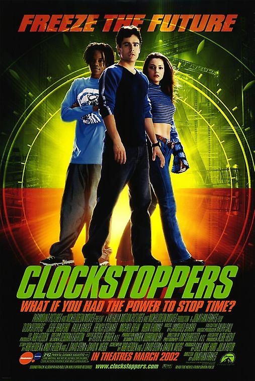 Clockstoppers (Advance Double-Sided) (2002) Movie Poster