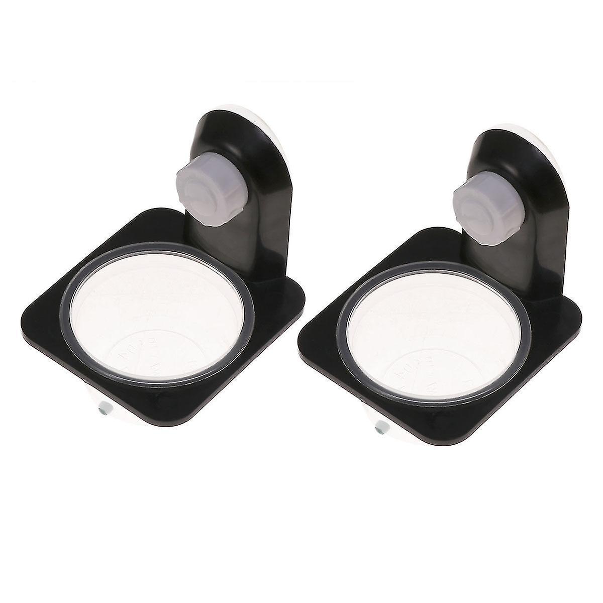 2pcs Reptile Food Water Dish Feeding Bowl Food Dish For Tortoise Reptile Lizard (single Case Suction