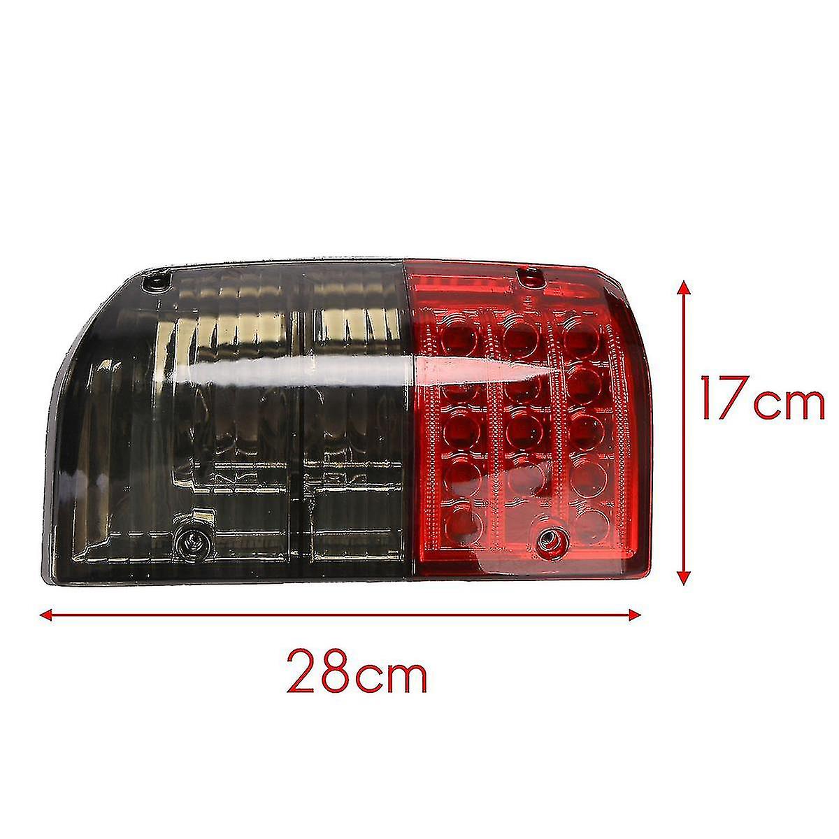 1Pair Led Bulb Tail Light Assembly For Patrol 1988-1997 26555-05j00 Rear Bumper Turn Signal Lamp Re