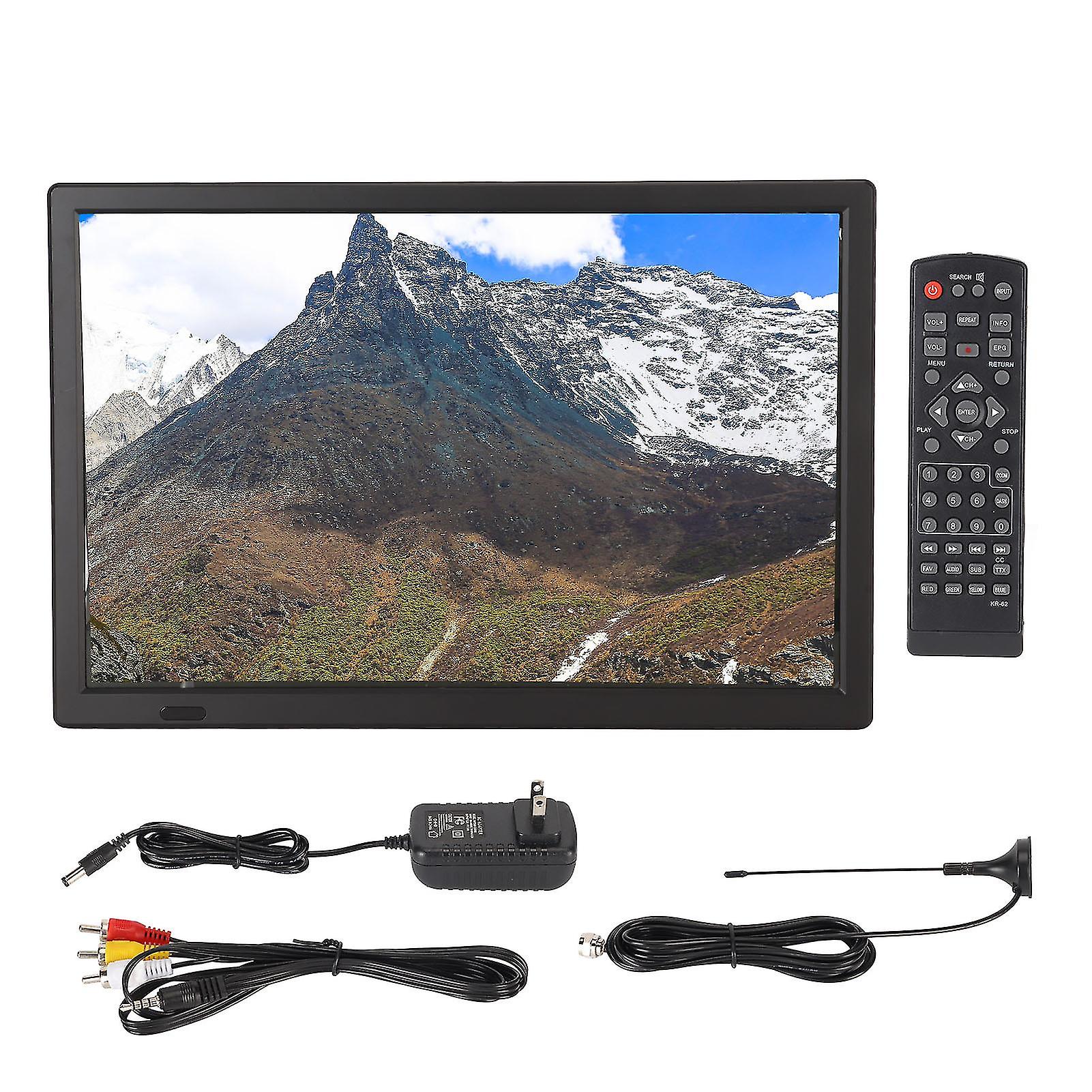 16 Inch Portable LED TV 1080P ATSC Widescreen with USB Digital Tuner and AV In/Out