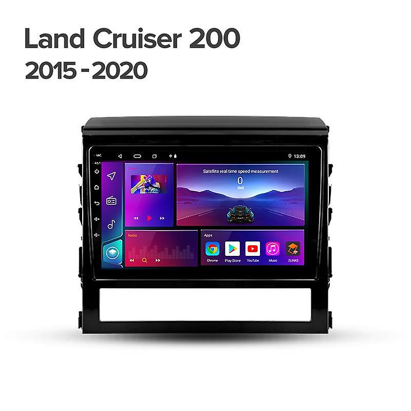 For Toyota Land Cruiser 200 11 2015 - 2020 Car Radio Multimedia Video Player Navigation GPS 2din 