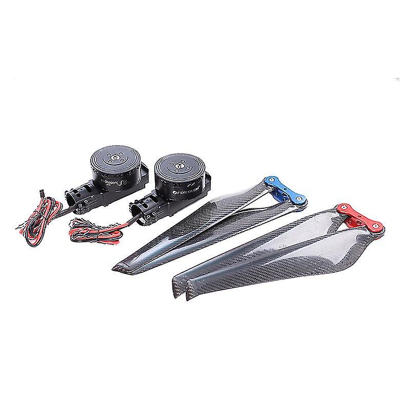 Flycolor Foc F8 Integrated Power Unified Motor Esc With 3095 Carbon Paddle For 35/40mm Carbon Tube Payload Agricultural Drone