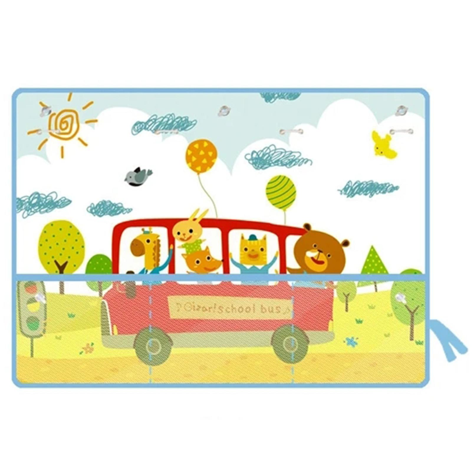 Cute Cartoon Rear Side Window Car Curtain Portable Car Sleeping Side Curtains for Vehicle Trucks