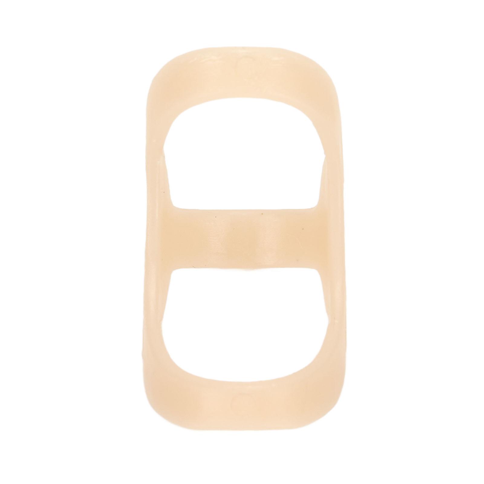 Waterproof Breathable Finger Splint 4.3x2.5cm Multifunctional Support Guard Brace for Trigger Bent Finger Pain Relief and Protection