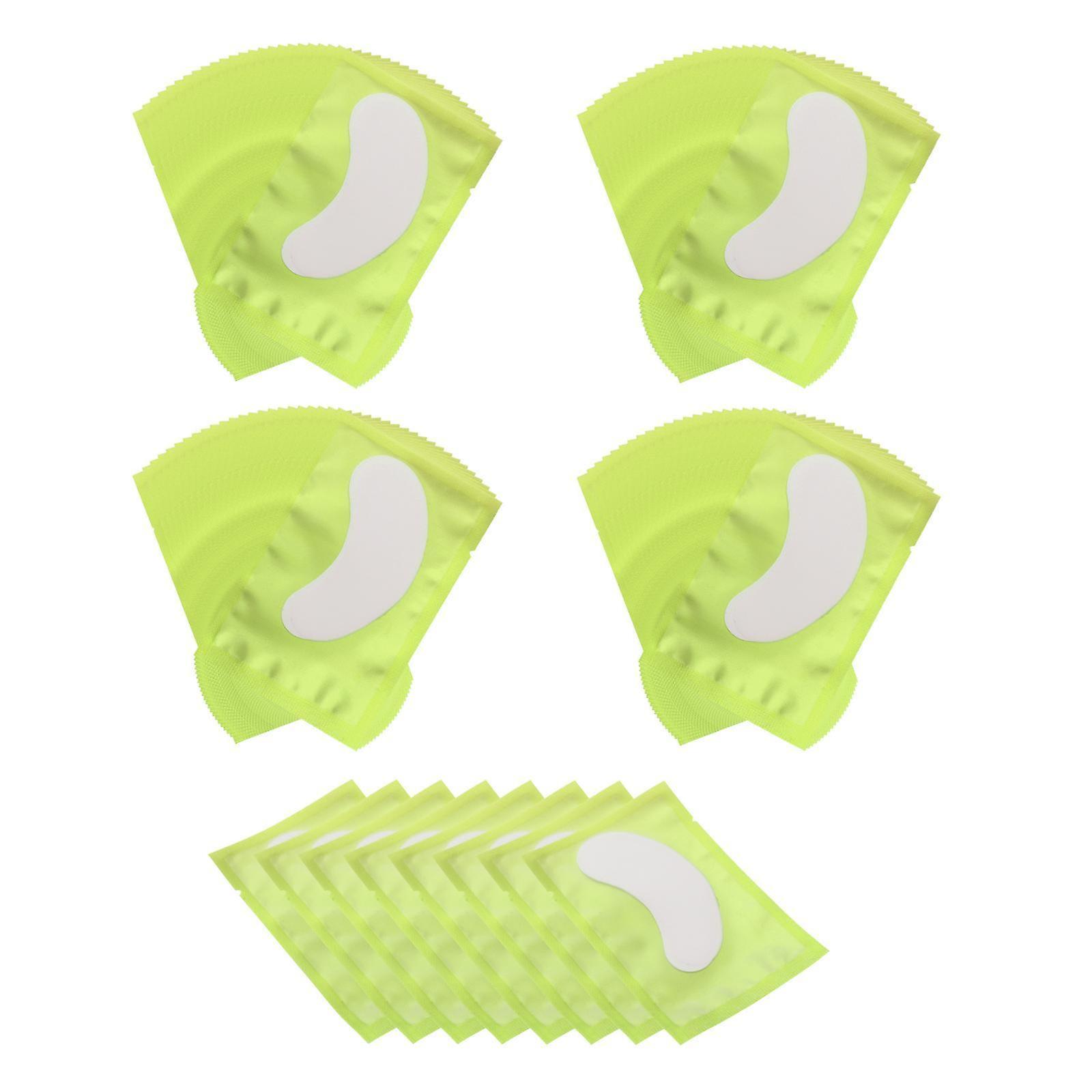 100pcs Eyelash Pad Lint Free For Eyelash Extension Pearlescent Film White