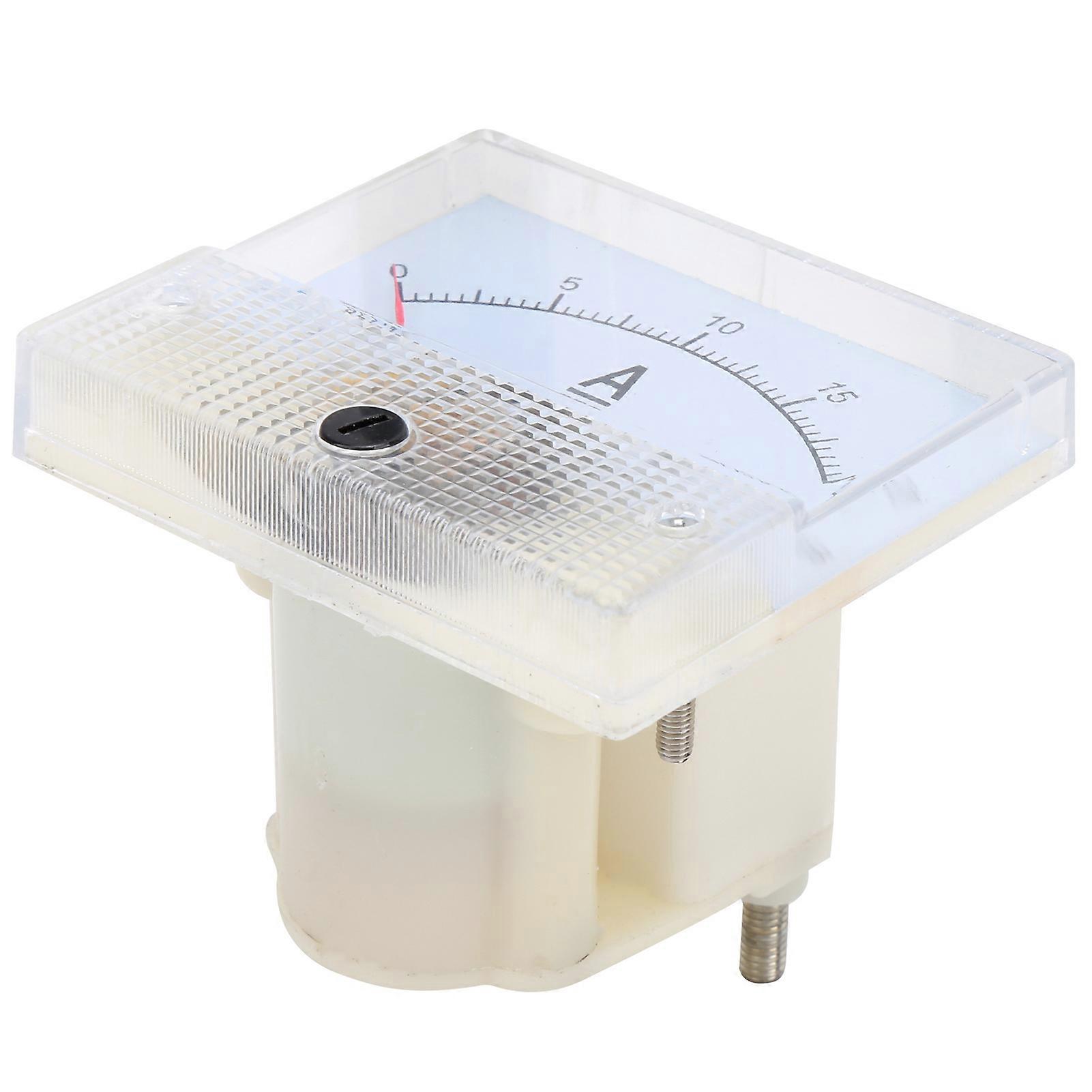 85C1 DC 0-20A Pointer Ammeter Head Electrical Circuit Current Measuring Device Tool