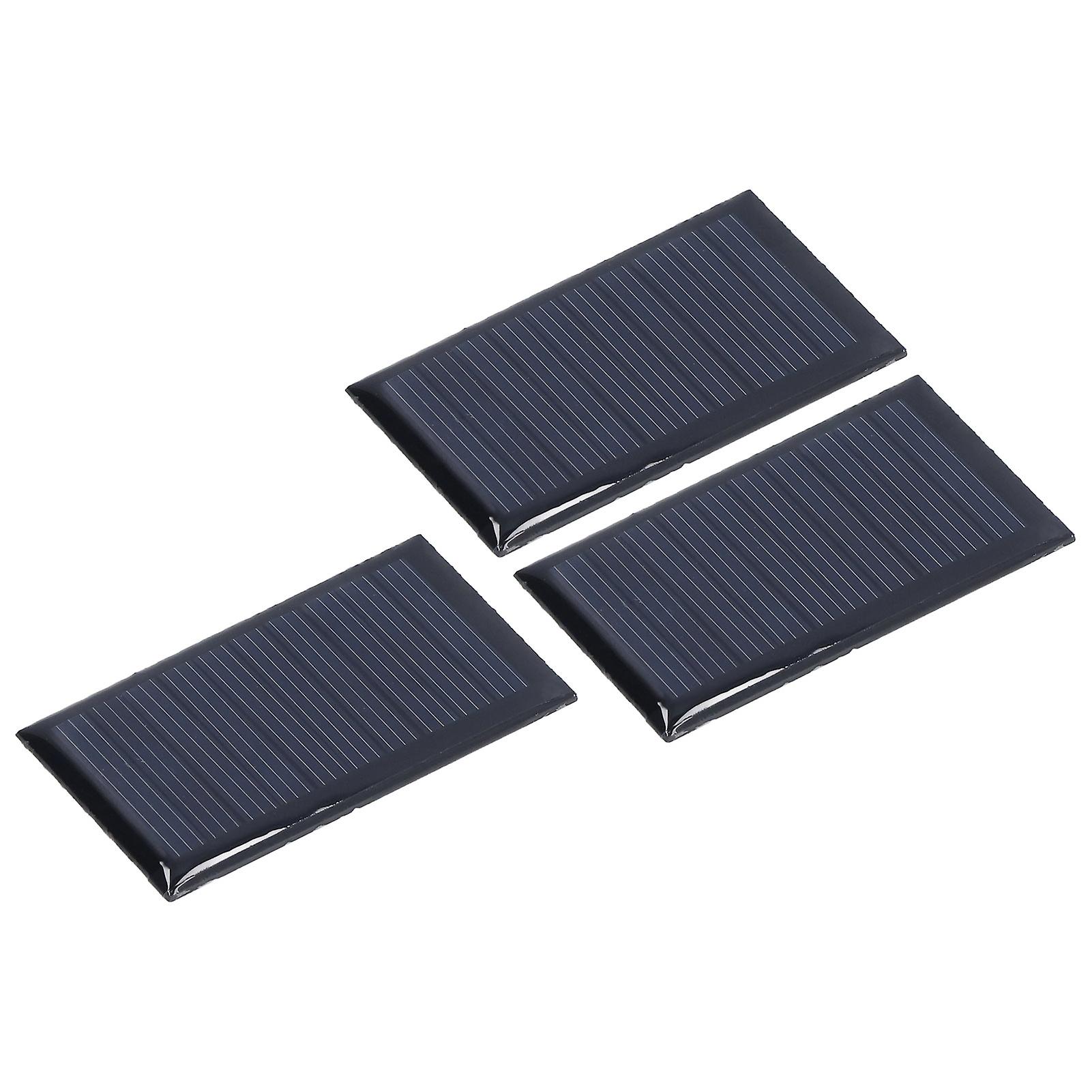 10pcs Small Solar Cell Weather Resistant DIY Solar Panel Module for Science Projects Toy Light 0.15W 5V
