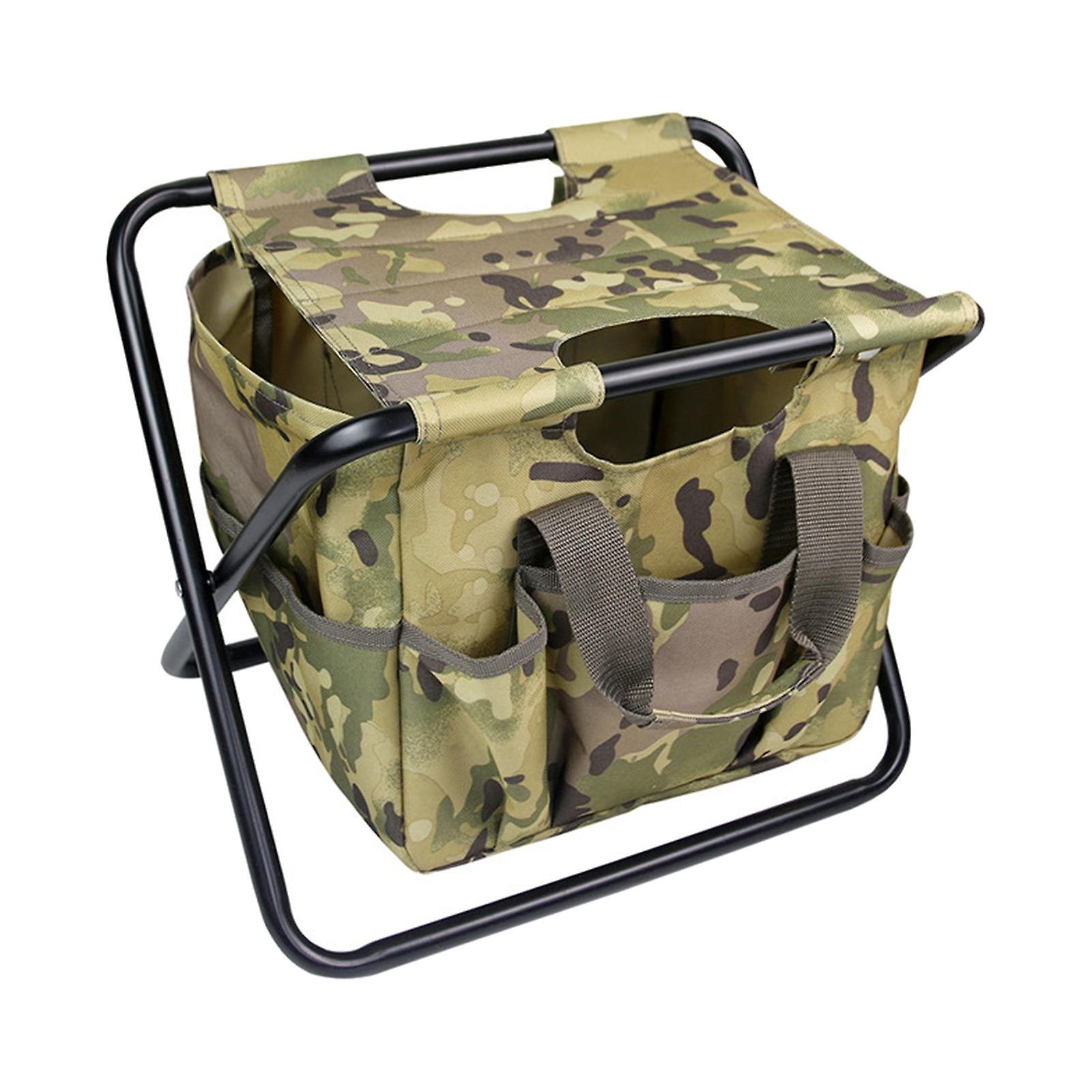 Collapsible Camping Chair with Handbag Folding Stool for Picnic Backpacking
