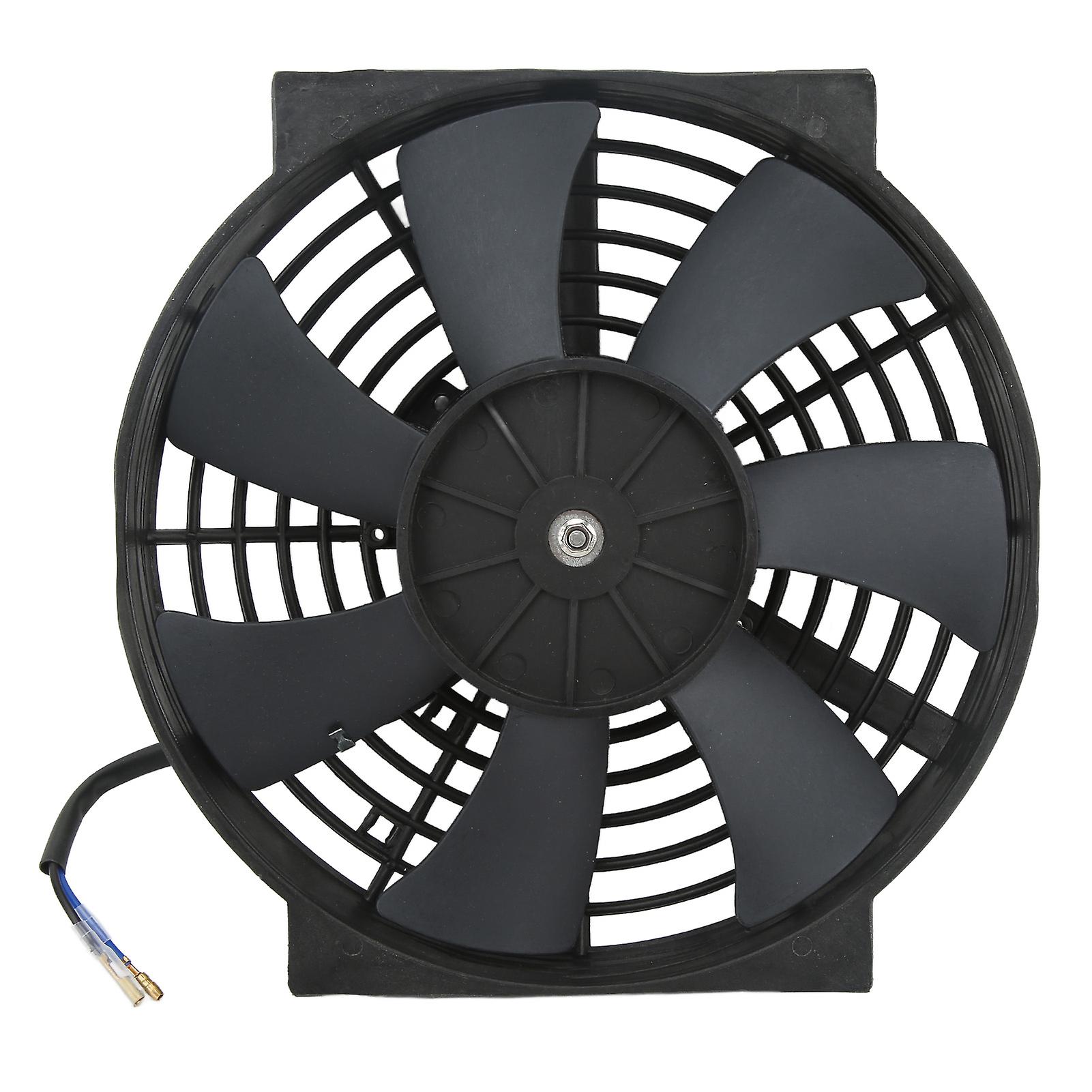 10in 12V Condenser Radiator Cooling Fan Electric AC Fan Assembly for Corolla Camry Accord Civic